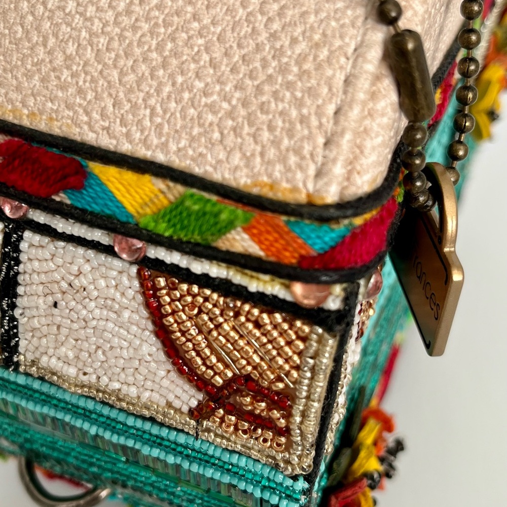 Beaded Camper Mini Bag by Mary Frances - Picture 10 of 16